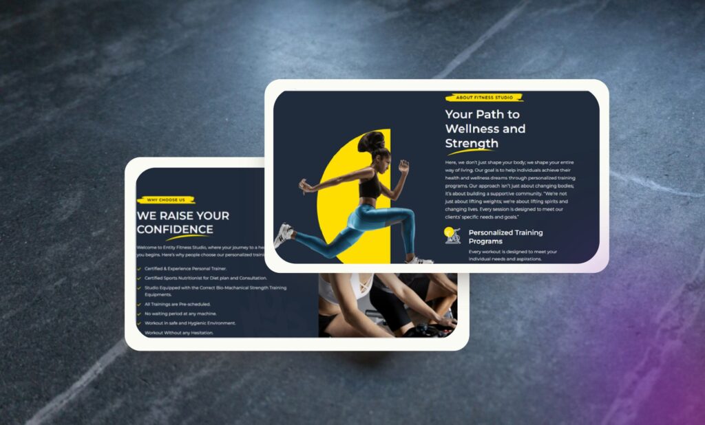 Entity Fitness Studio